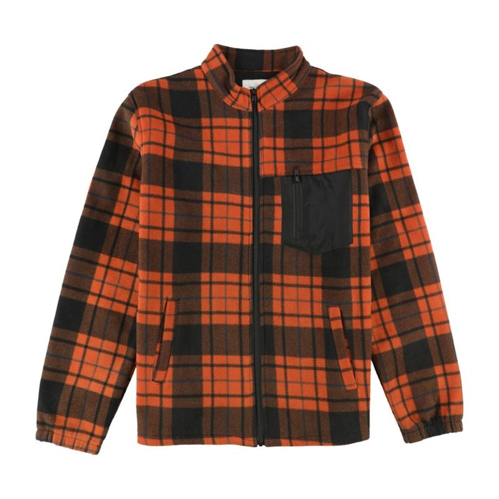 CRAFT + FLOW Mens Plaid Sweatshirt, NWT